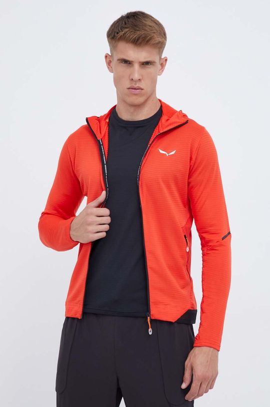 

Спортивная толстовка Pedroc Polarlite Salewa, красный