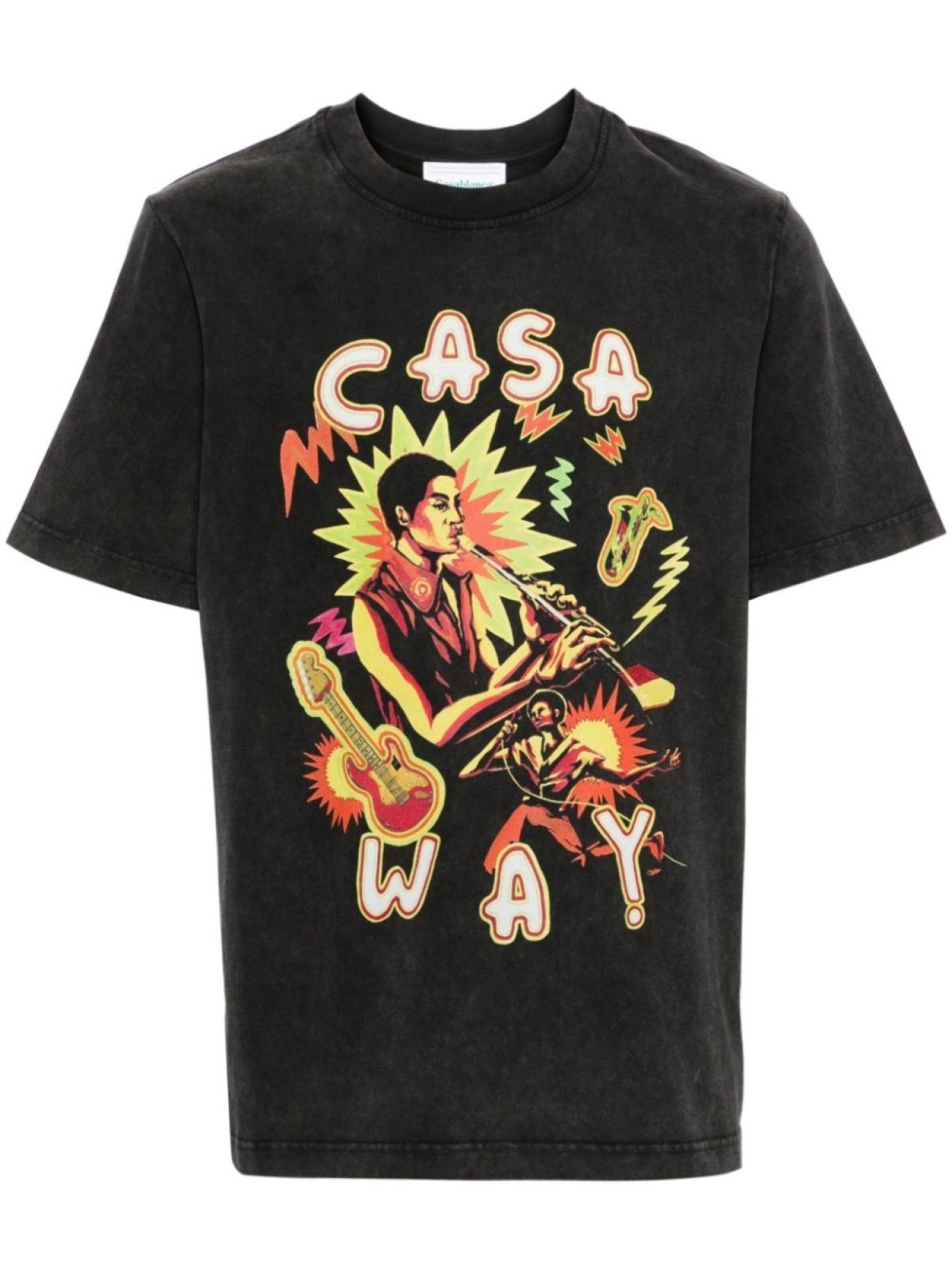 

Casablanca футболка Music For The People, черный