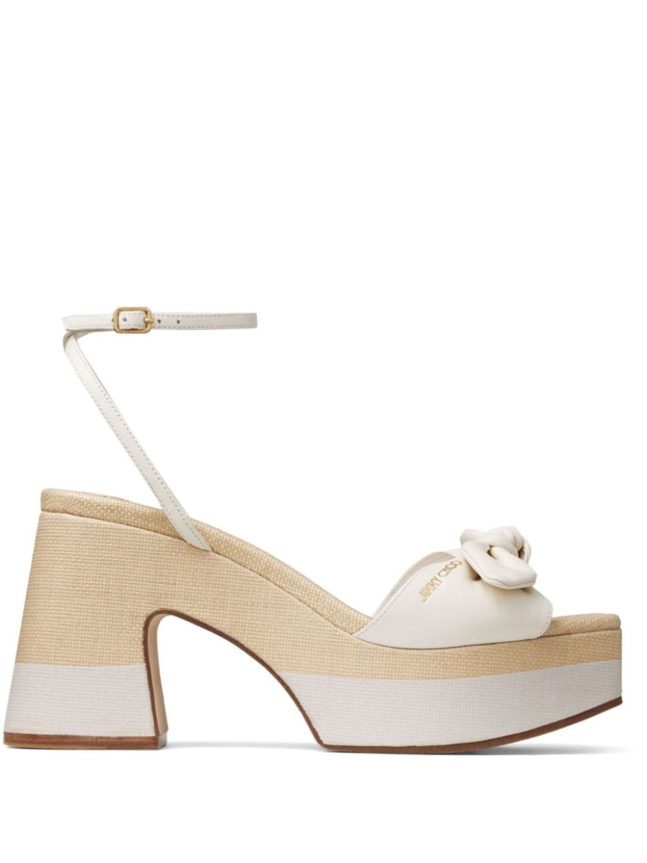 

Jimmy Choo босоножки Ricia 95 на платформе, белый