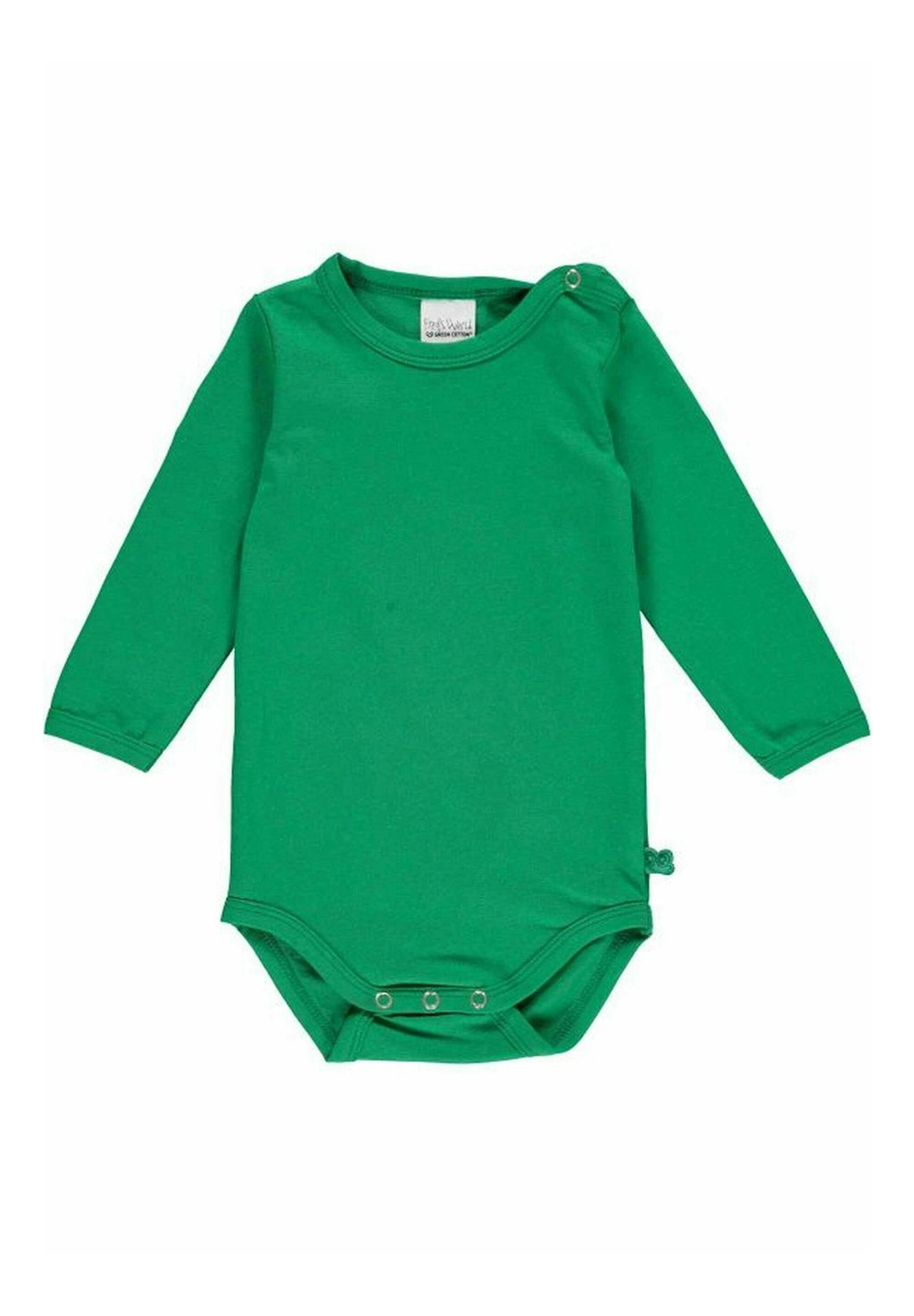 

Боди LANGARM Fred's World by Green Cotton, цвет earth green