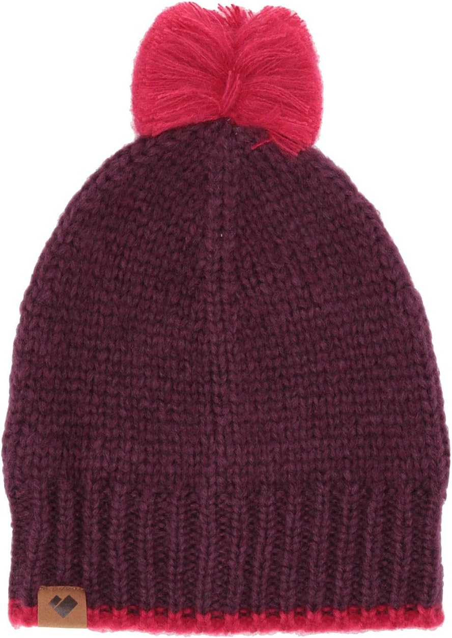 

Шапка Obermeyer Chicago Knit Pom Beanie, цвет Drop The Beet