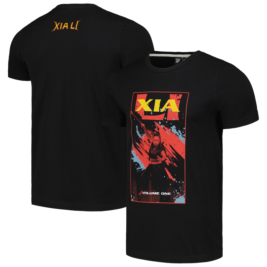 

Футболка с коротким рукавом WWE Authentic Xia Li, черный