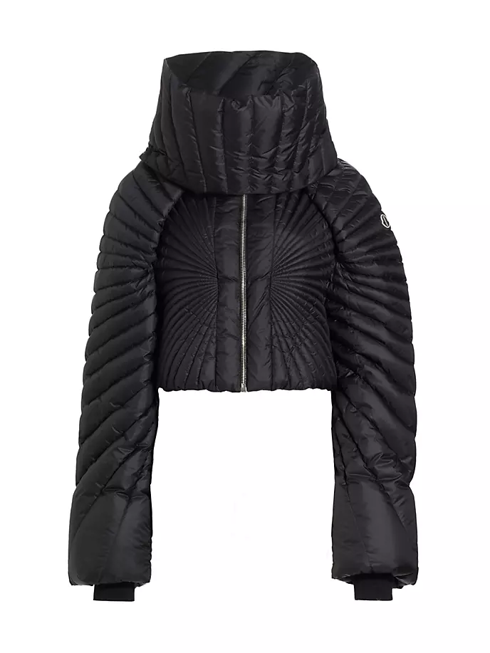 

Пуховик-трансформер Radiance Rick Owens x Moncler Rick Owens, черный