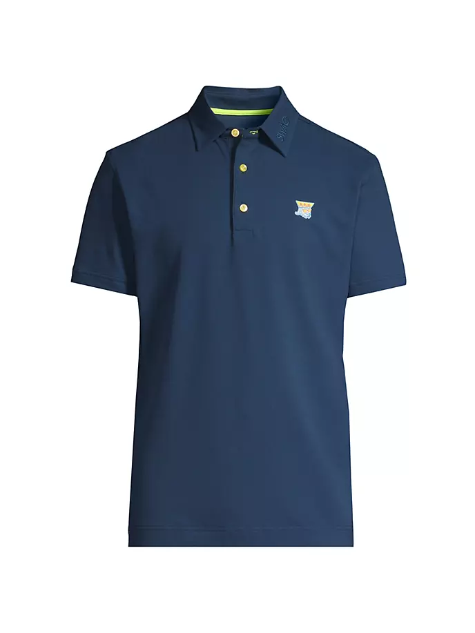 

Рубашка поло спортивного кроя Swag King Swag Golf, желтый