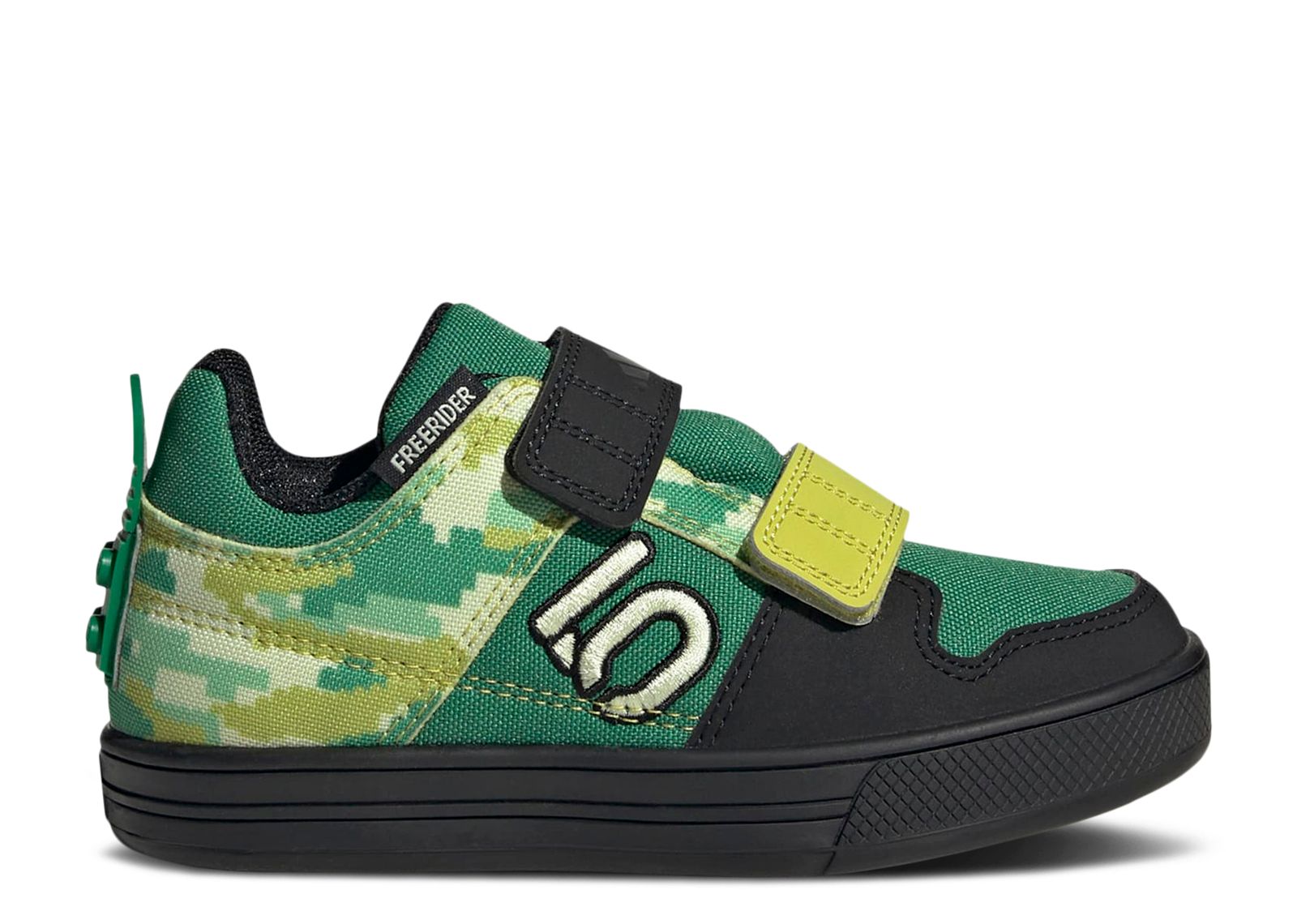 

Кроссовки adidas Lego X Five Ten Freerider J 'Green Black', зеленый
