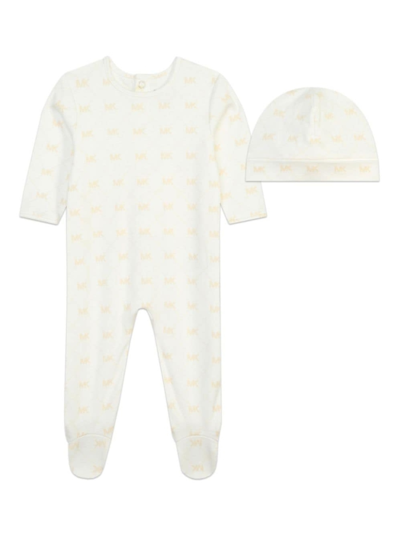 

Michael Kors Kids комплект из двух комбинезонов с логотипом, белый