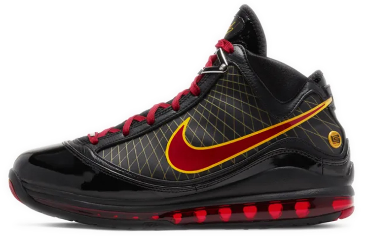 

Баскетбольные кроссовки унисекс Nike Lebron 7 Vintage Черный/Varsity Red-Varsity Maize