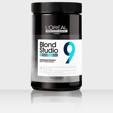 Blond Studio 9 Bonder Inside осветляющая пудра 500 мл, L'Oreal пудра l oreal professionnel blond studio bonder inside 9 для обесцвечивания волос с бондингом 500 г