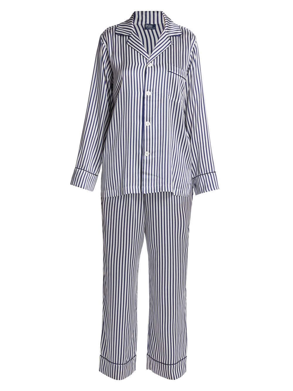 

Полосатая шелковая пижама Heritage Laurel Polo Ralph Lauren