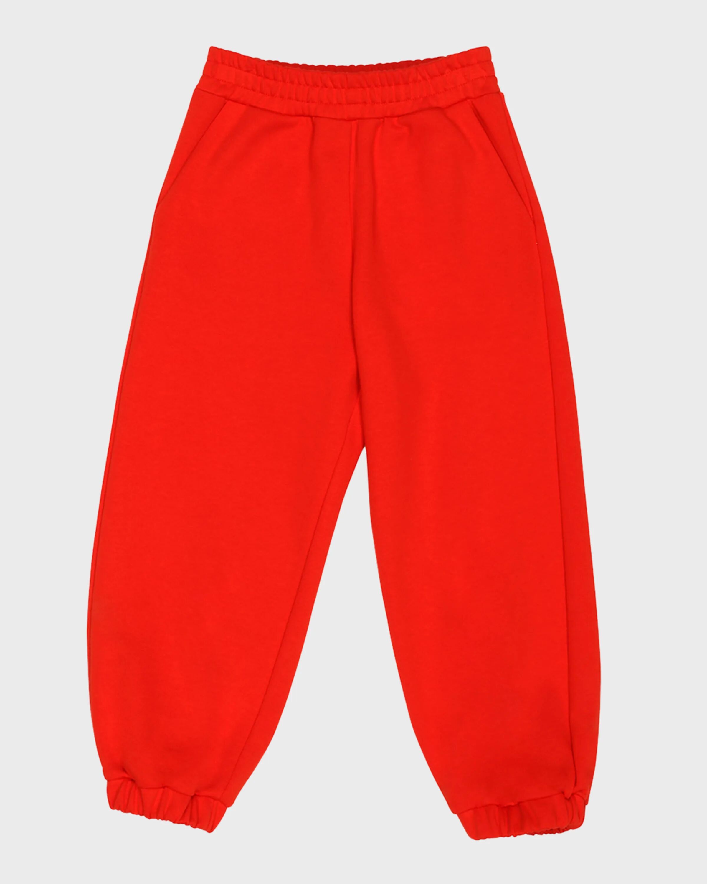 

Детские спортивные штаны с квадратной монограммой, размер 4–6 Fendi, красный