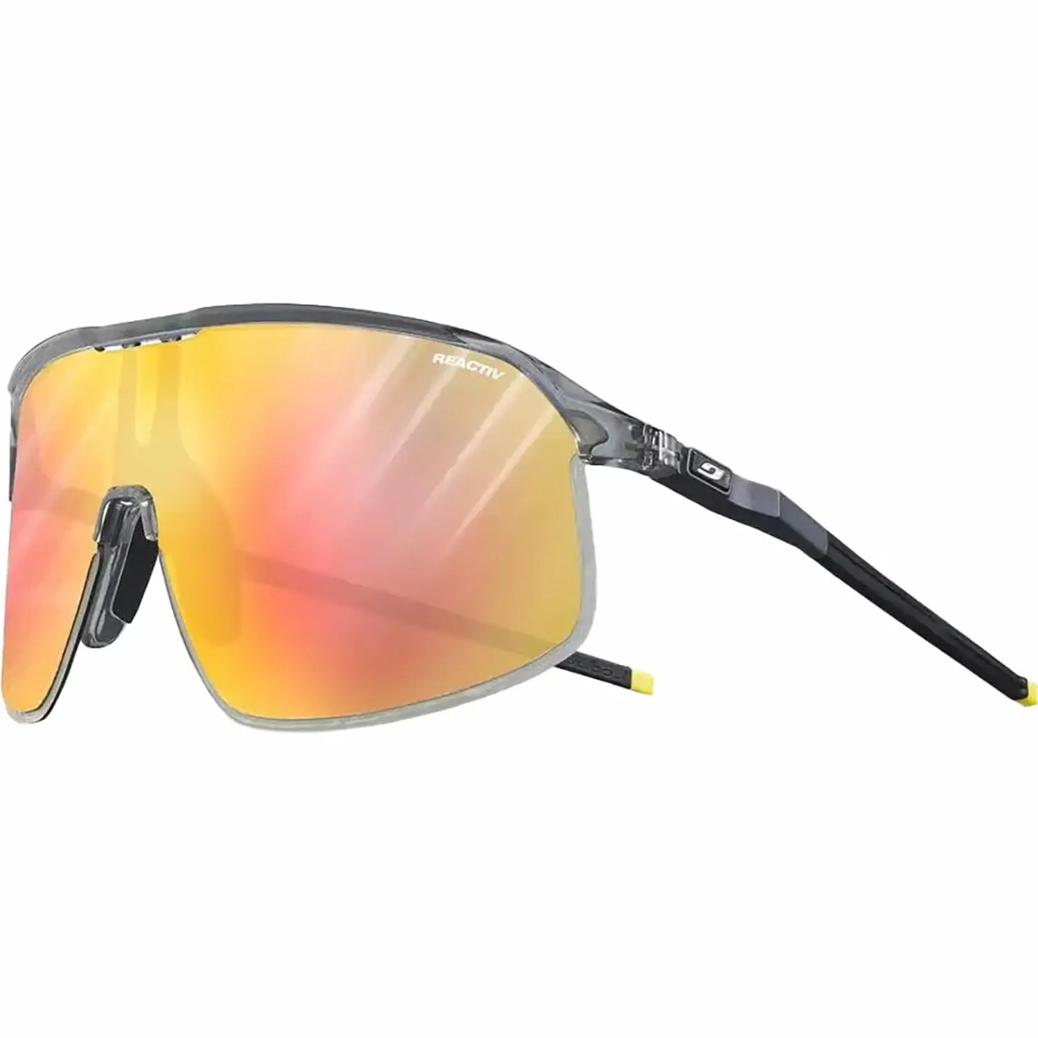 Солнцезащитные очки Julbo Density, цвет Translucent Gray/Blue REACTIV 1-3 Light Amlpifier мотоциклисты оснащены очками для пересеченной местности ветрозащитные очки защитные очки лыжные очки цветные очки