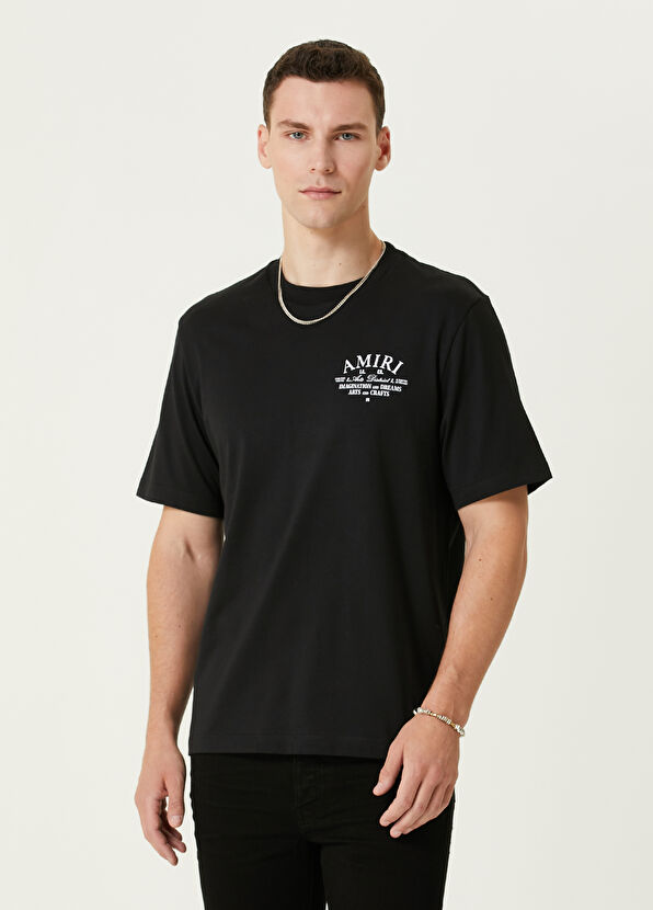 

Футболка с логотипом Amiri, черный