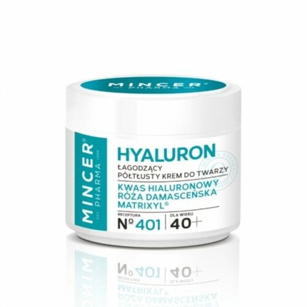 цена Mincer Pharma Hyaluron Успокаивающий полужирный крем для лица, Elfa Pharm