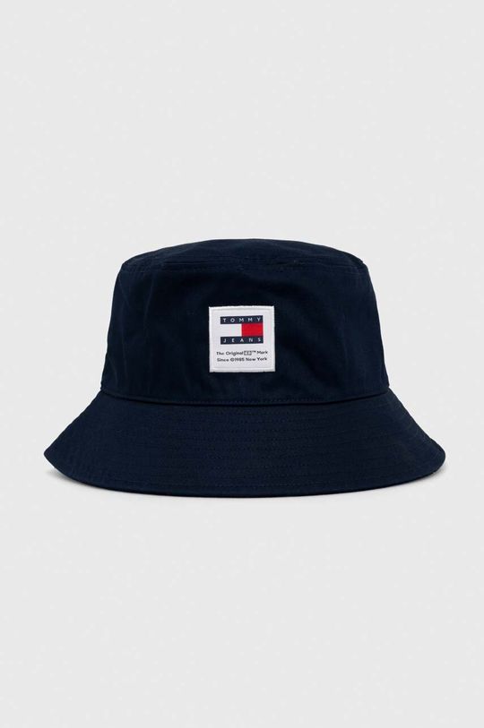

Хлопковая шапка Tommy Jeans, темно-синий