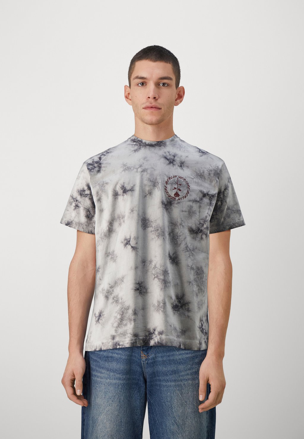 

Футболка с принтом Circle Logo Unisex Vertere Berlin, цвет grey
