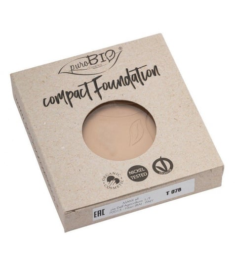 

Порошковая основа – сменная вставка №. 01, 9 г PuroBio, Compact Foundation