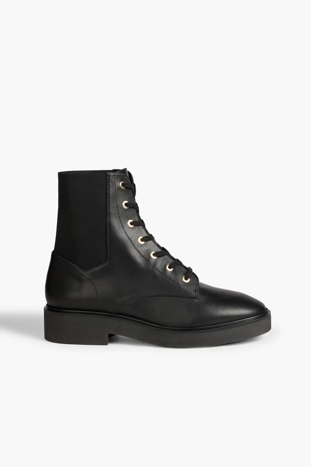 

Кожаные армейские ботинки Henley Stuart Weitzman, черный