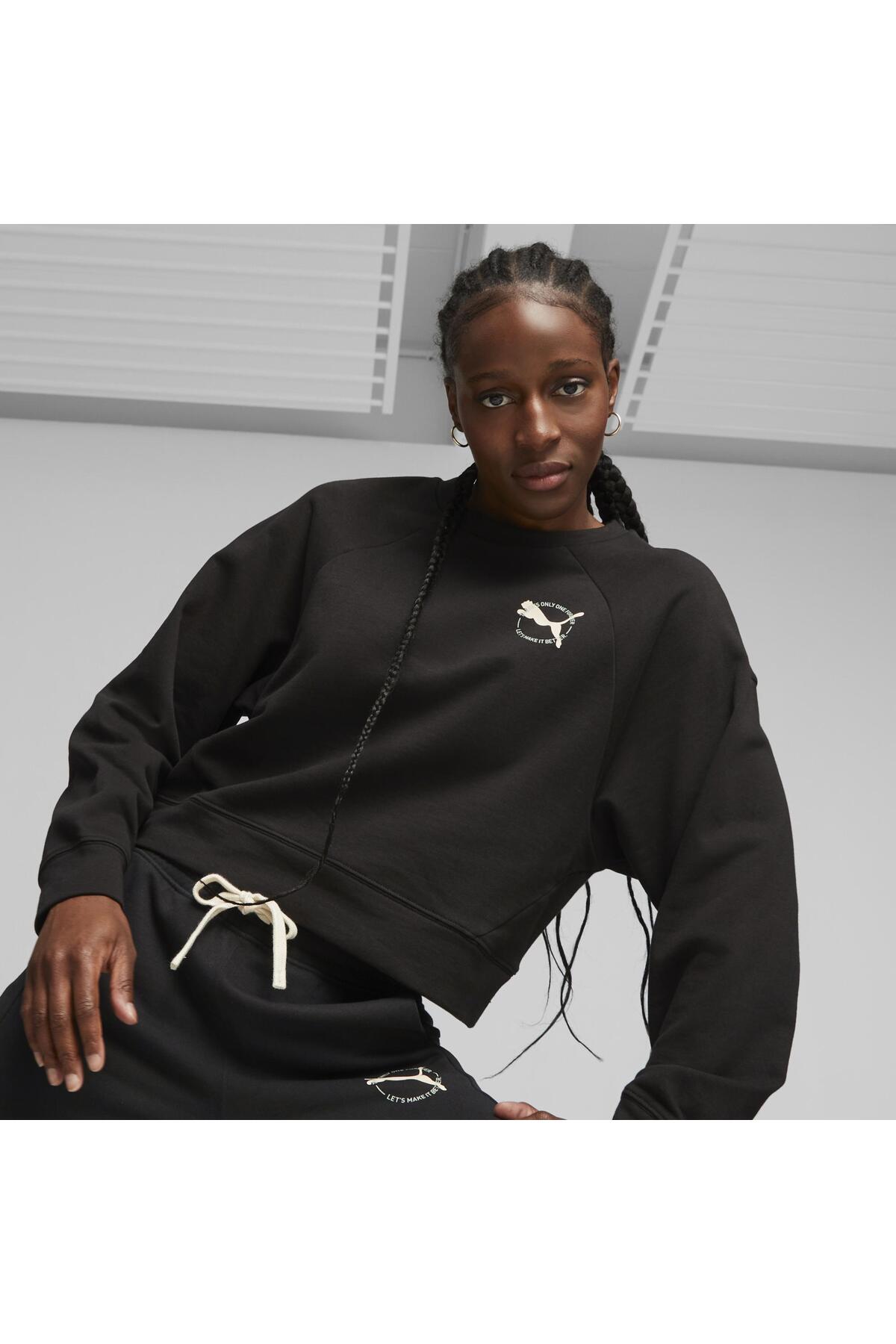 

Толстовка - Черный - Классический крой Puma, черный