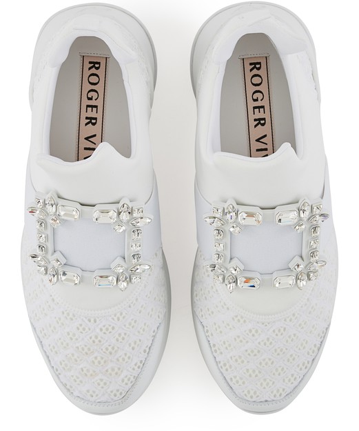 

Кроссовки Viv Run со стразами Roger Vivier