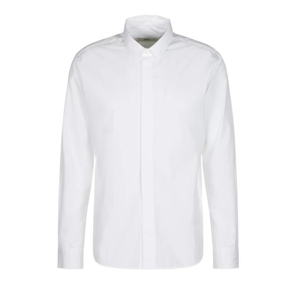 Футболка tonal ami shirt 100 white Ami Paris, белый футболка cotton shirt ami paris белый