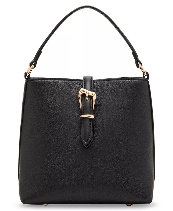 

Женская сумка-мешок со скульптурной пряжкой Anne Klein, коричневый