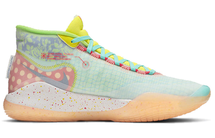 

Кроссовки Nike KD 12 мужские, голубой / оранжевый
