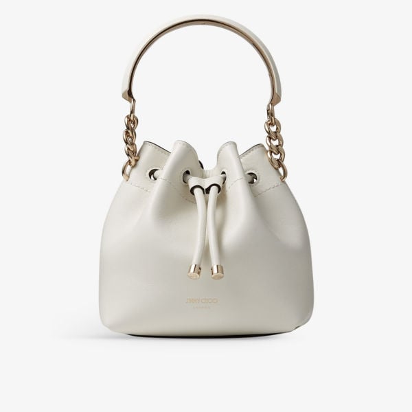 

Кожаная сумка через плечо Bon Bon Jimmy Choo, желтый