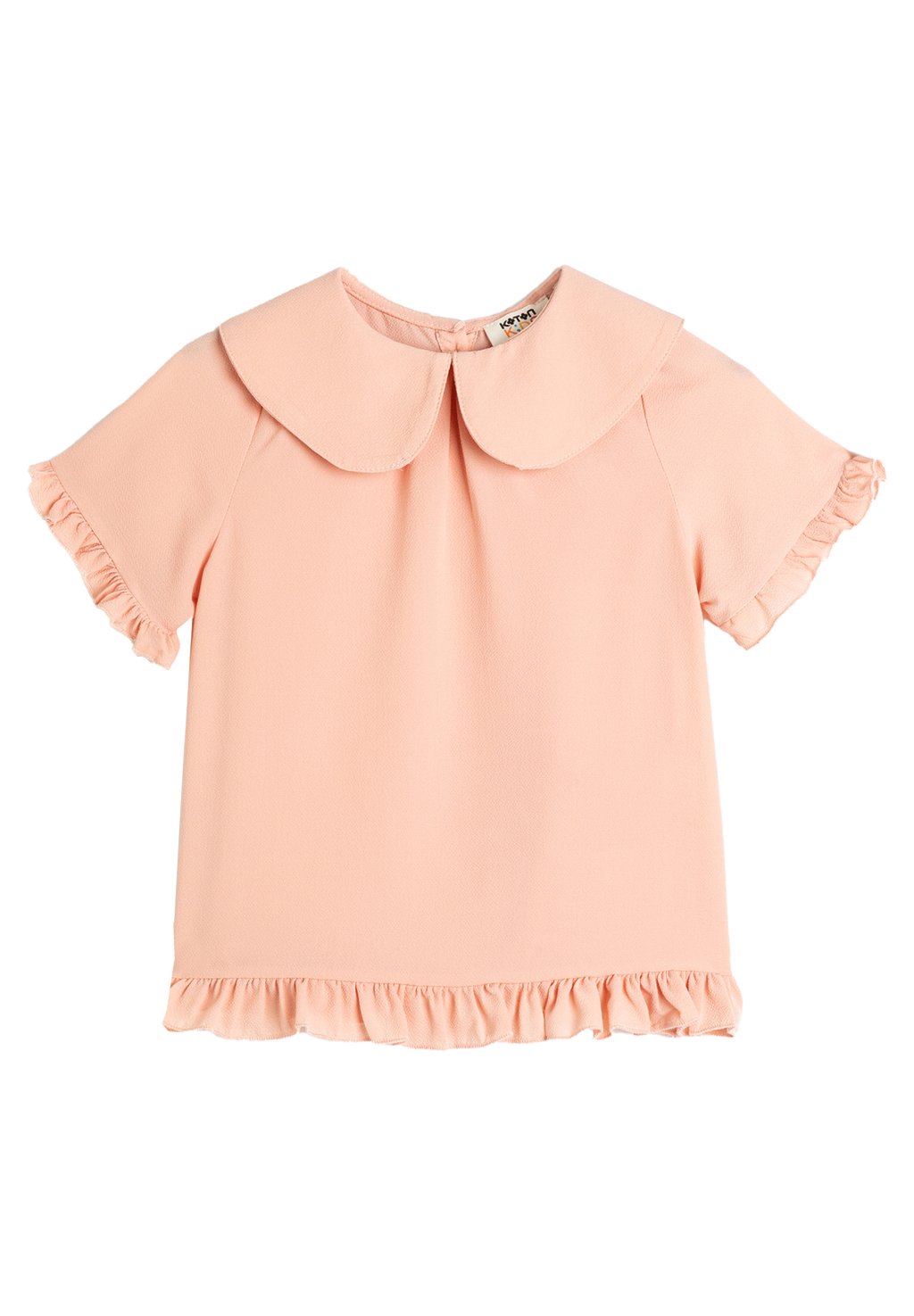 

Блузка PETER PAN RUFFLE DETAIL SHORT SLEEVE Koton, цвет powder