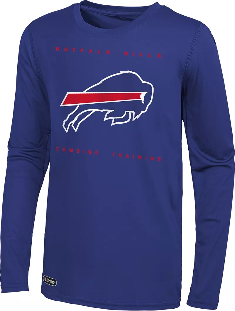 

Мужская футболка Nfl Combine Joint Buffalo Bills Side Drill с длинными рукавами