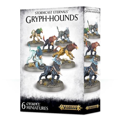 games workshop stormcast eternals gryph hounds age of sigmar Фигурки Stormcast Eternals Gryph-Hounds Games Workshop