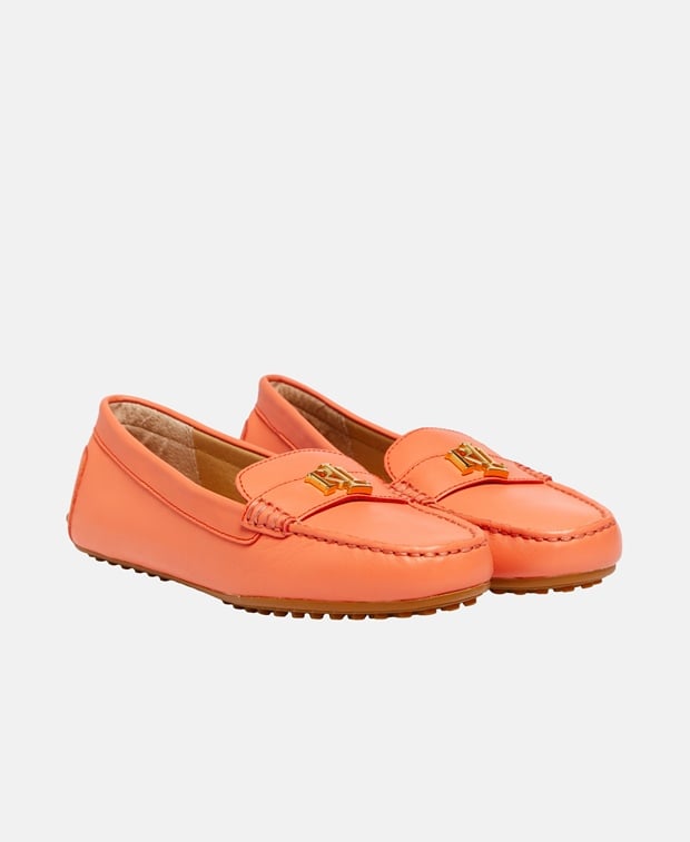 

Мокасины Lauren Ralph Lauren, оранжевый