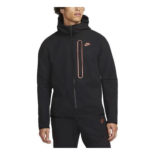

Куртка Men's Nike Sportswear Tech Logo Printing Sports Cap Jacket Black, черный