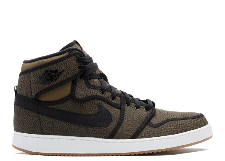 

Кроссовки Air Jordan AJKO RETRO HI 'MILITIA GREEN', черный