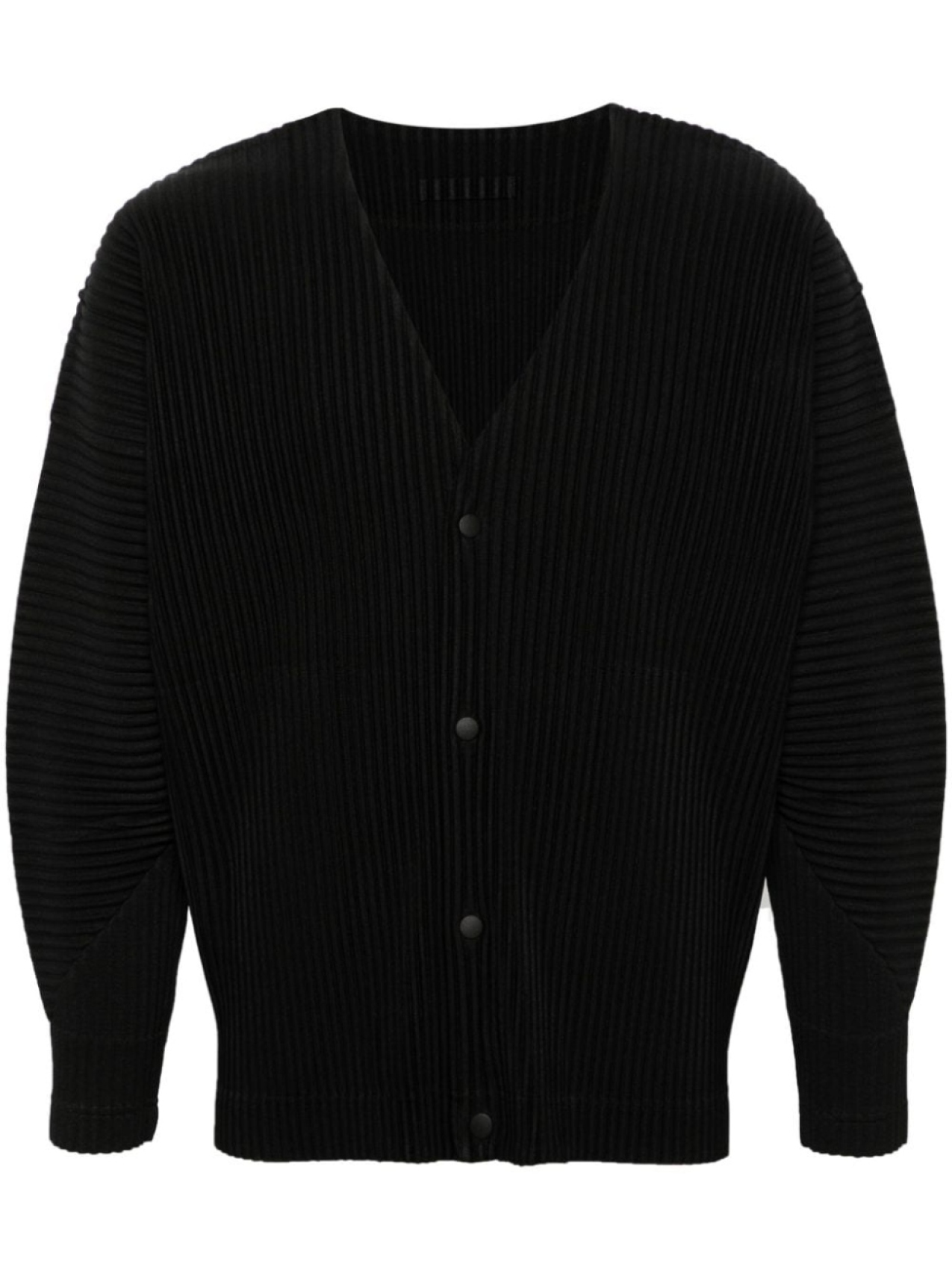 

Плиссированный кардиган Mc March Homme Plissé Issey Miyake, черный