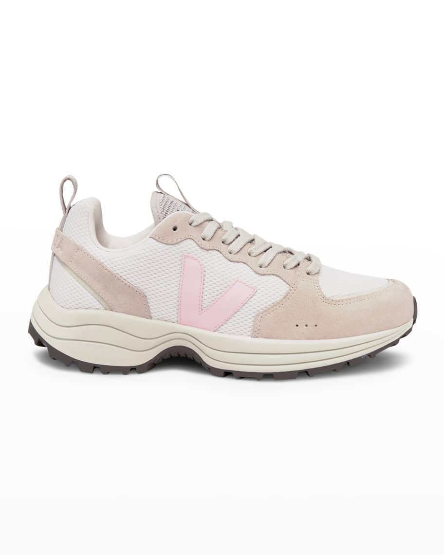 

Замшевые беговые кроссовки Venturi с цветными блоками VEJA