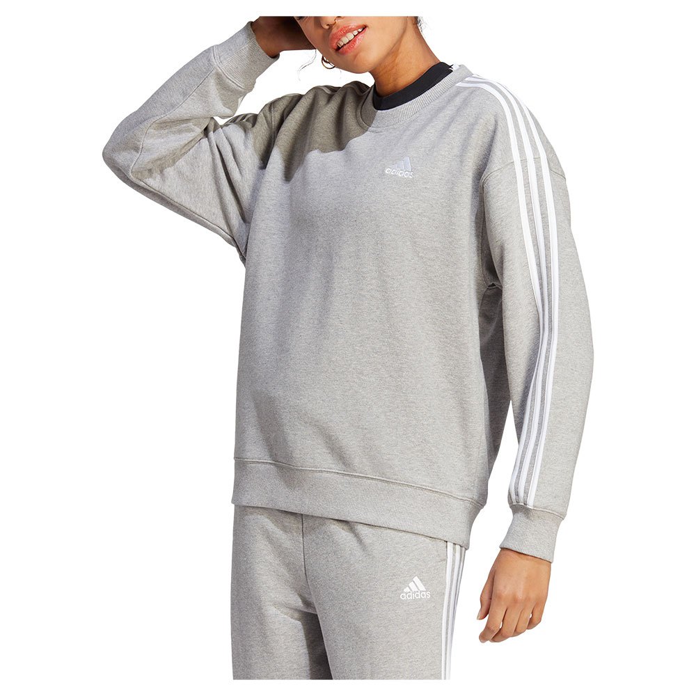

Толстовка adidas Sportswear 3S Ft, серый