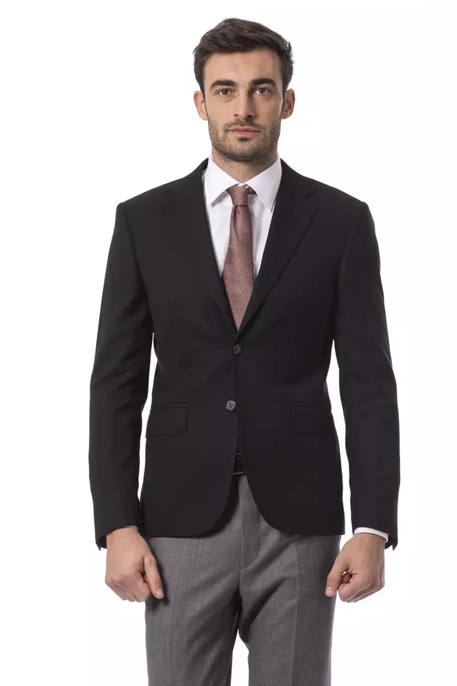

Итальянский шерстяной мужской пиджак Billionaire Couture Billionaire Italian Couture, черный