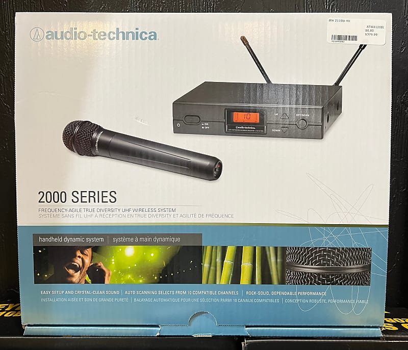 Беспроводная система Audio-Technica ATW-2110b Series Handheld Wireless System audio system x ion series x200em evo2 черный