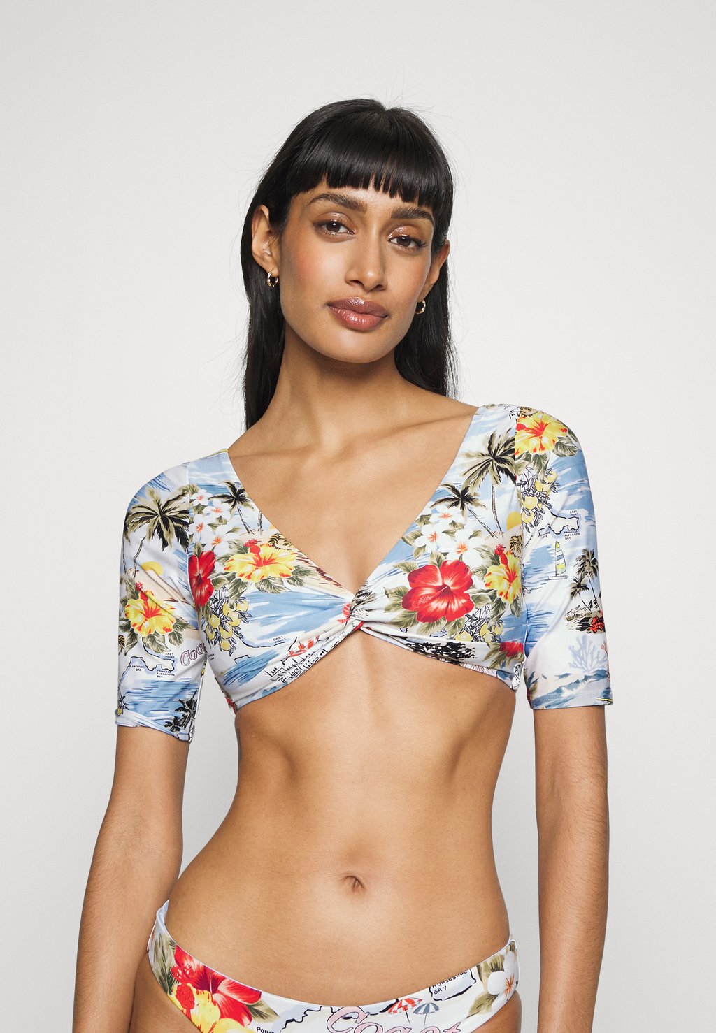 

Верх бикини Seafolly, синий