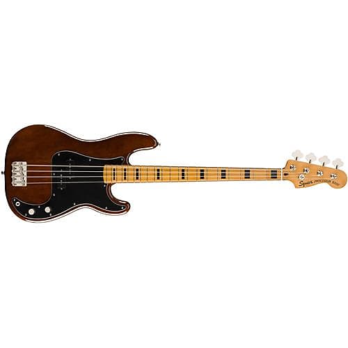 Гитара Squier Classic Vibe 70s Precision Bass Guitar, кленовый гриф, орех - фото