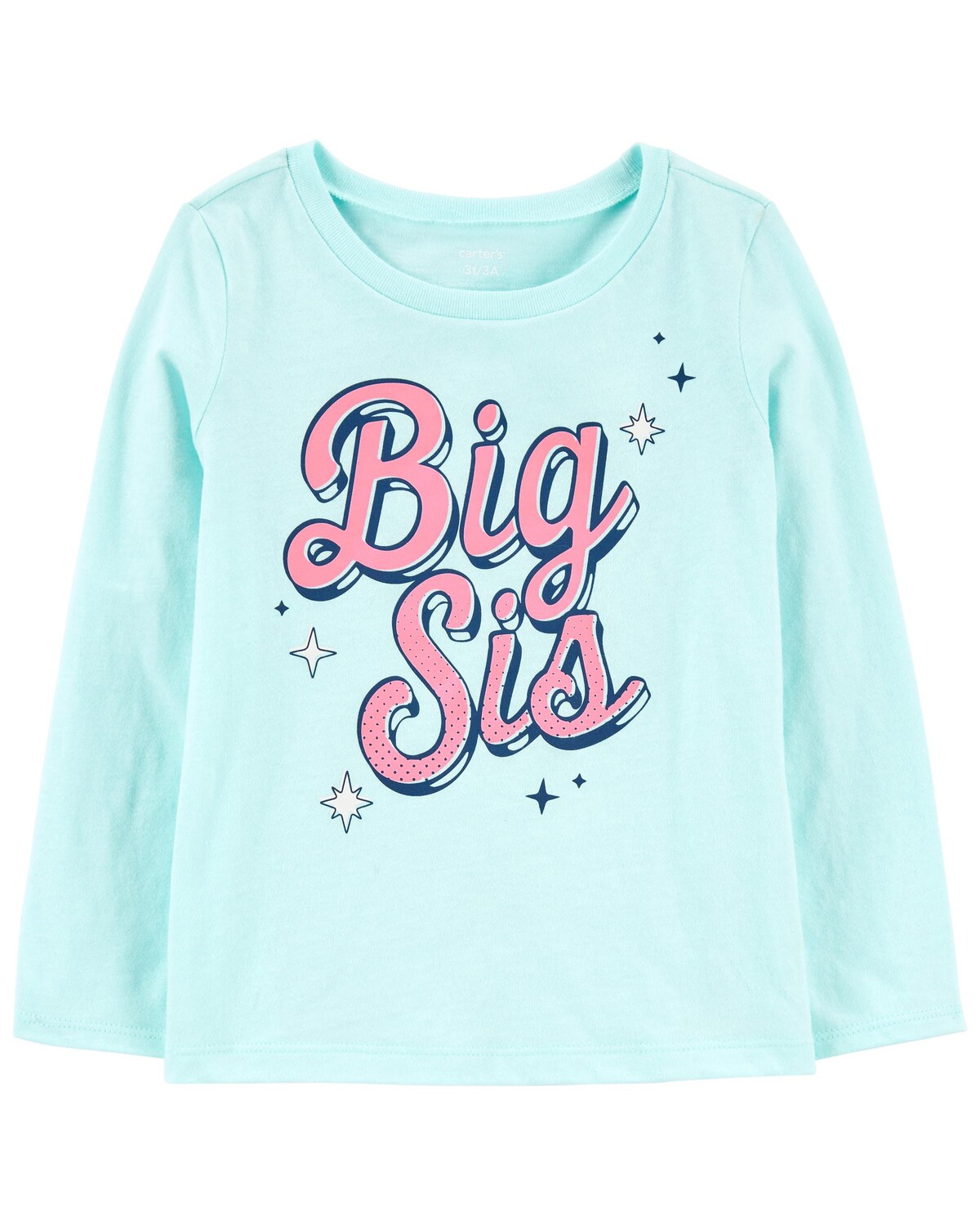 

Футболка из джерси для малышей Big Sis Carter's, синий