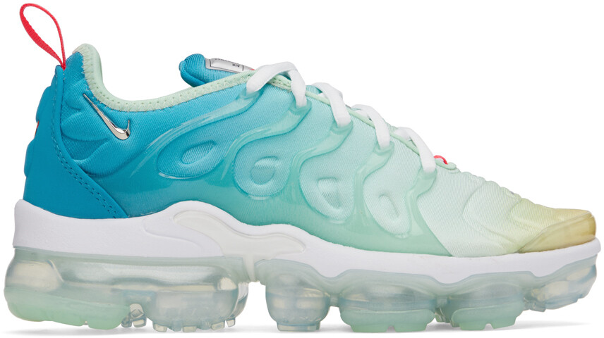 

Сине-желтые кроссовки Air VaporMax Nike
