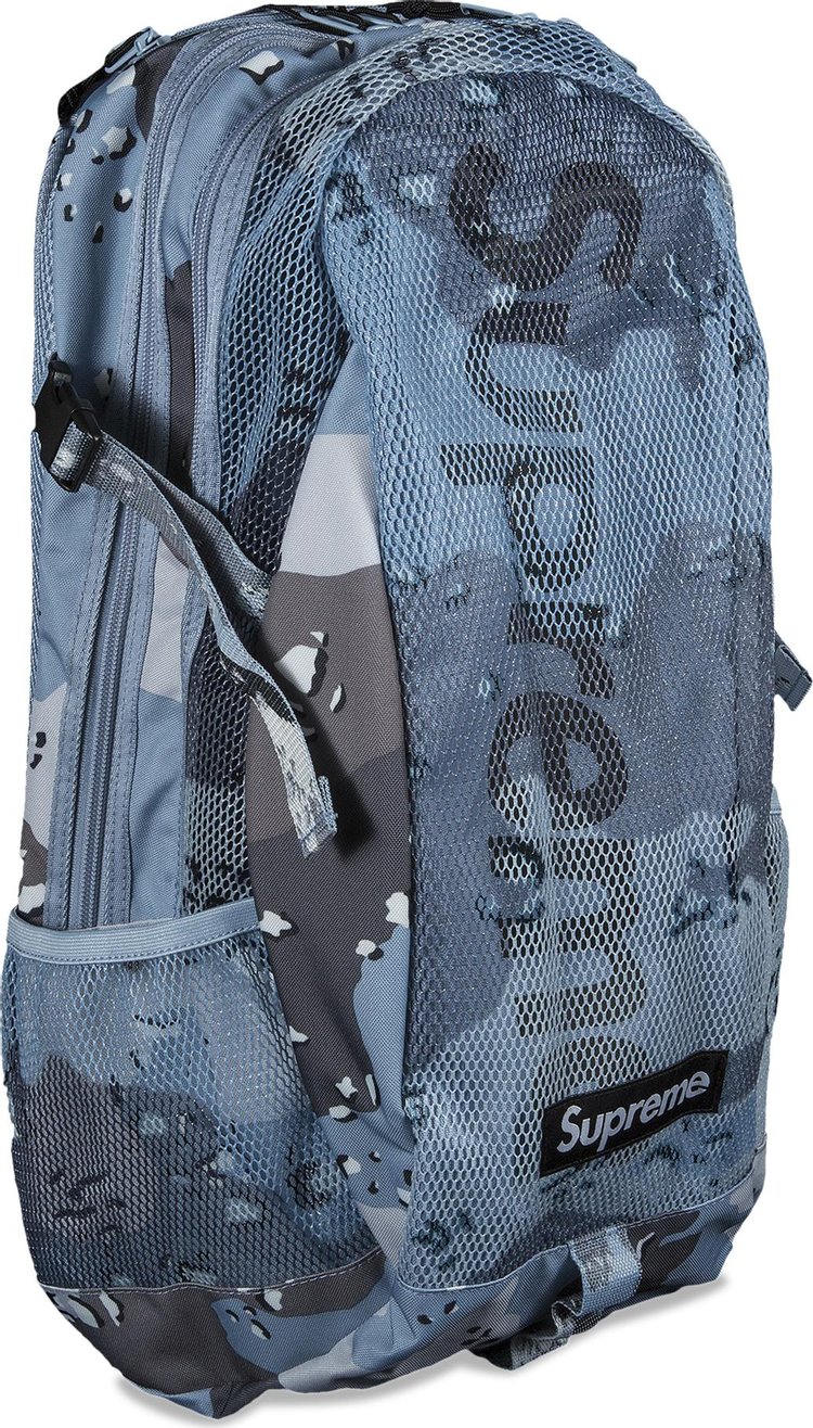 Заказать Рюкзак Supreme Backpack Blue Chocolate Chip Camo, синий – цены,  описание и характеристики в «CDEK.Shopping»