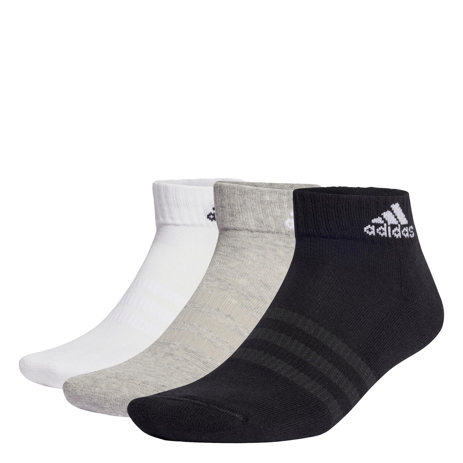 

Мягкие спортивные носки до щиколотки, 6 пар ADIDAS, белый/черный/белый
