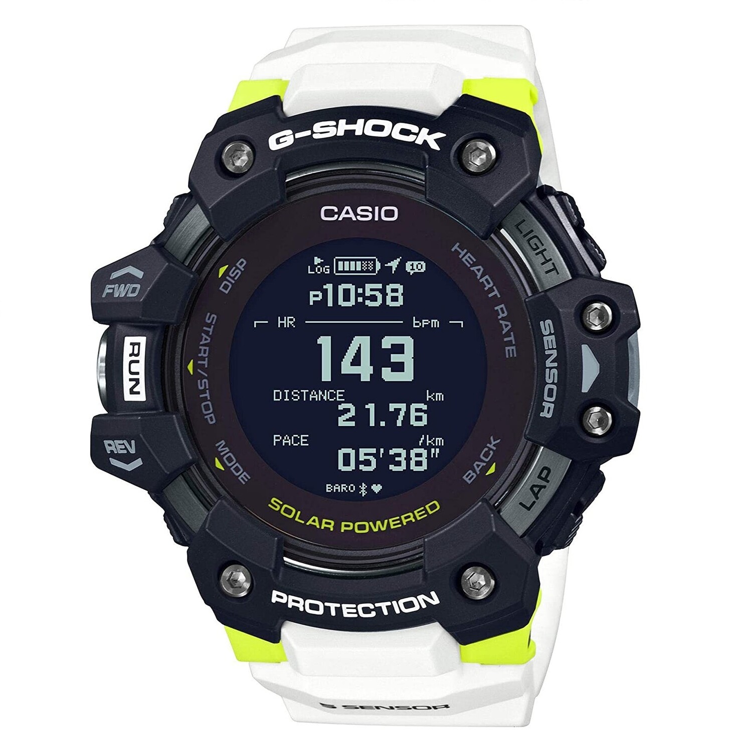 

Умные часы CASIO G-Shock GBD-H1000-1A7, белый