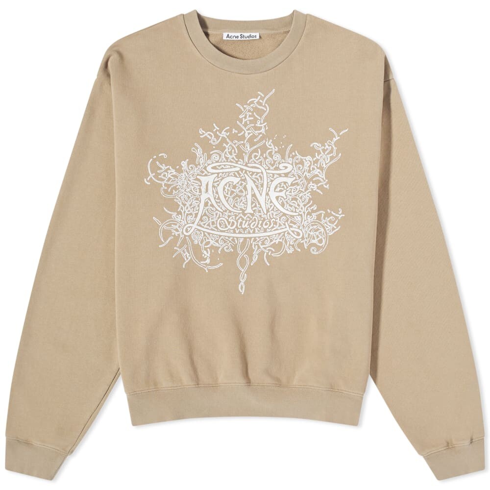 

Свитшот с логотипом Acne Studios Franzisko Devil