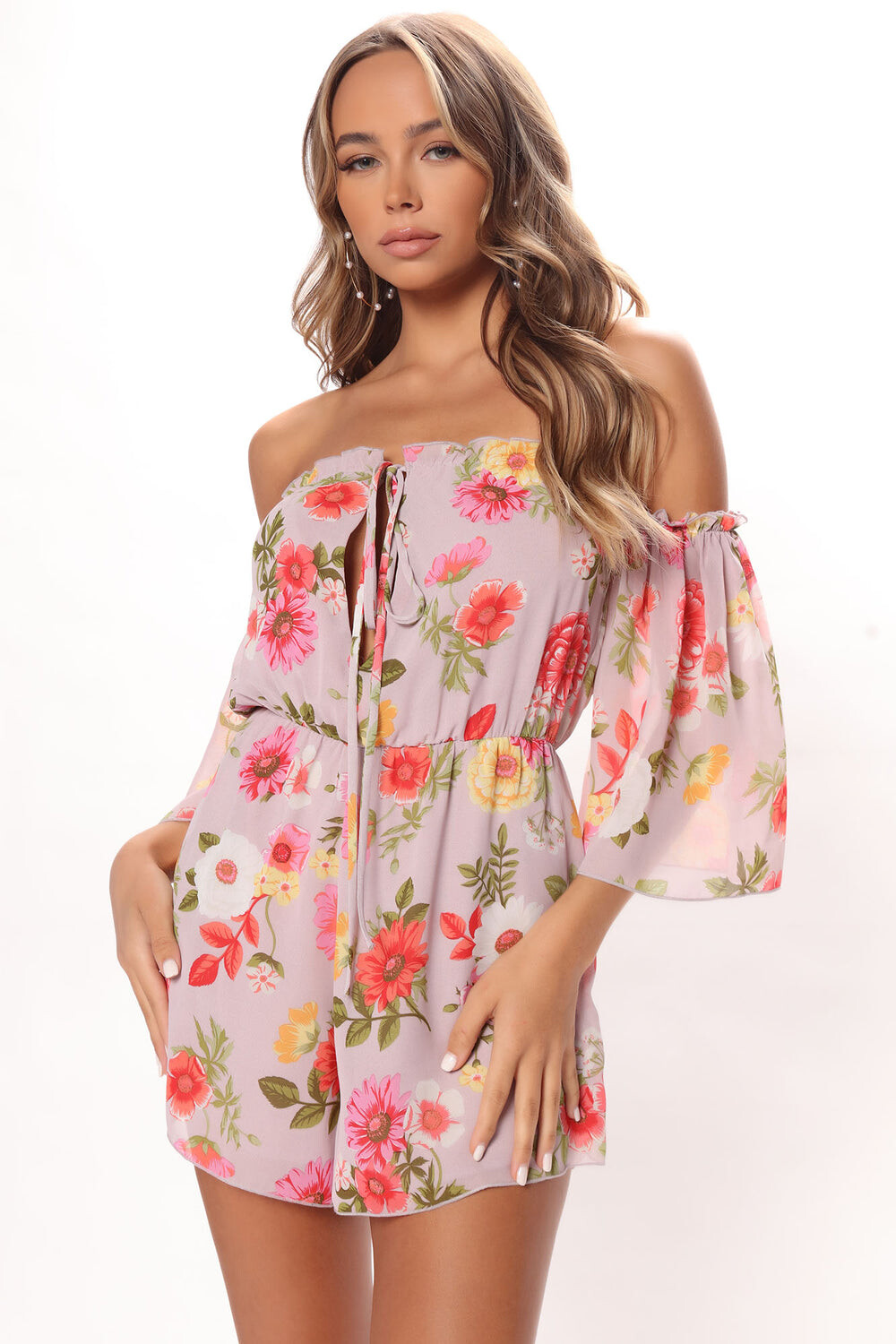 

Комбинезон Fashion Nova KSJ4266A, лавандовый