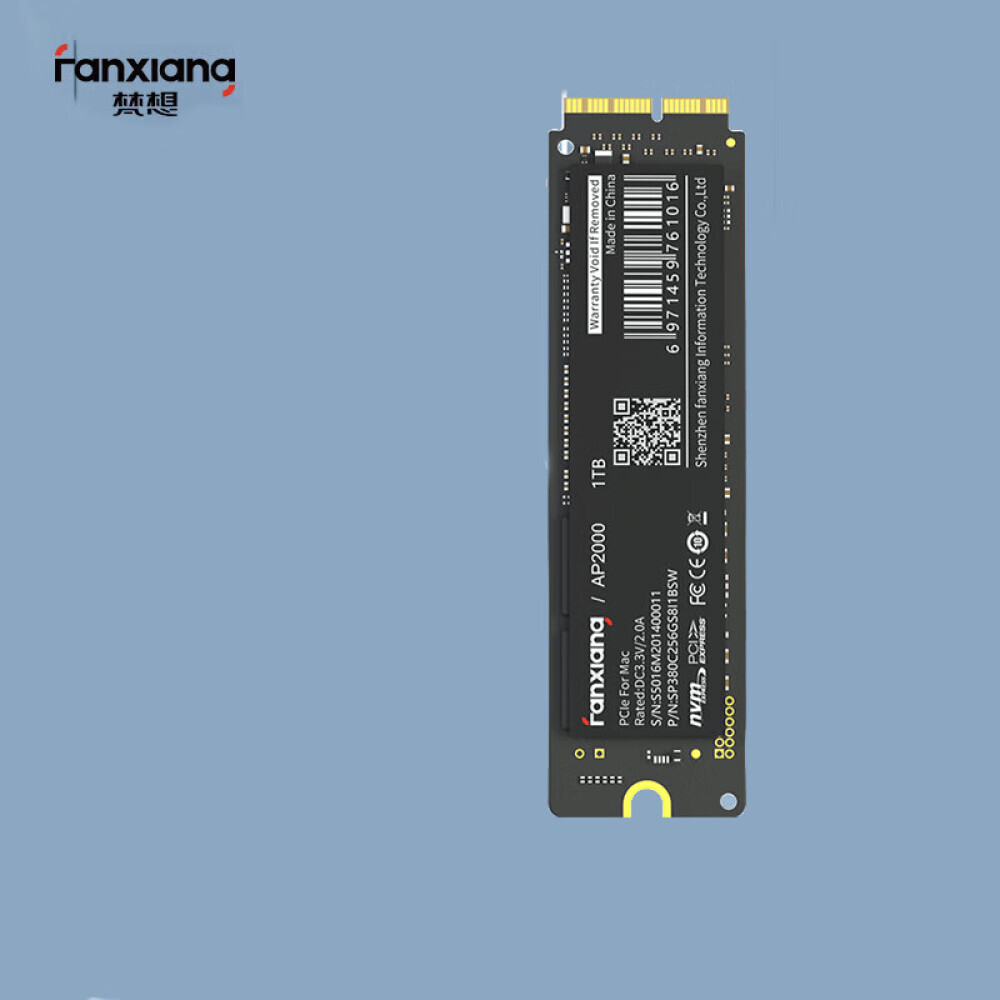 

SSD-накопитель Fanxiang AP2000 1ТБ, черный