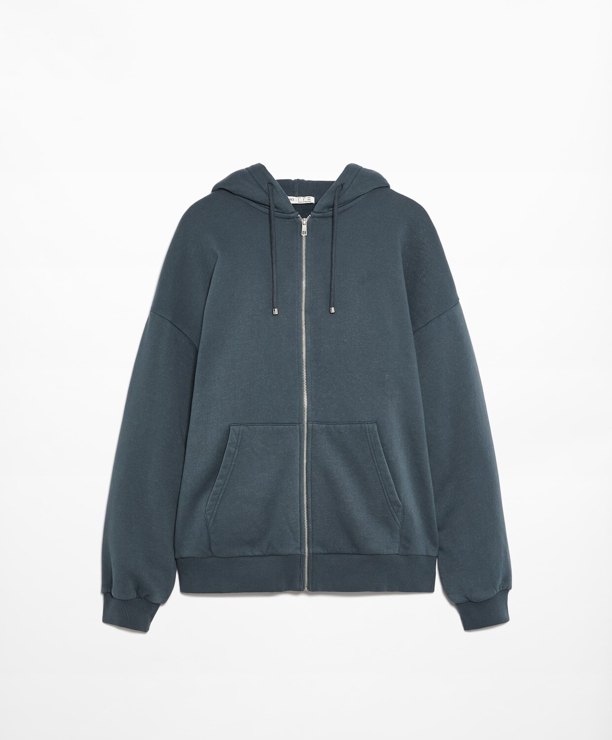 

Толстовка Oysho Washed Cotton, темно-серый