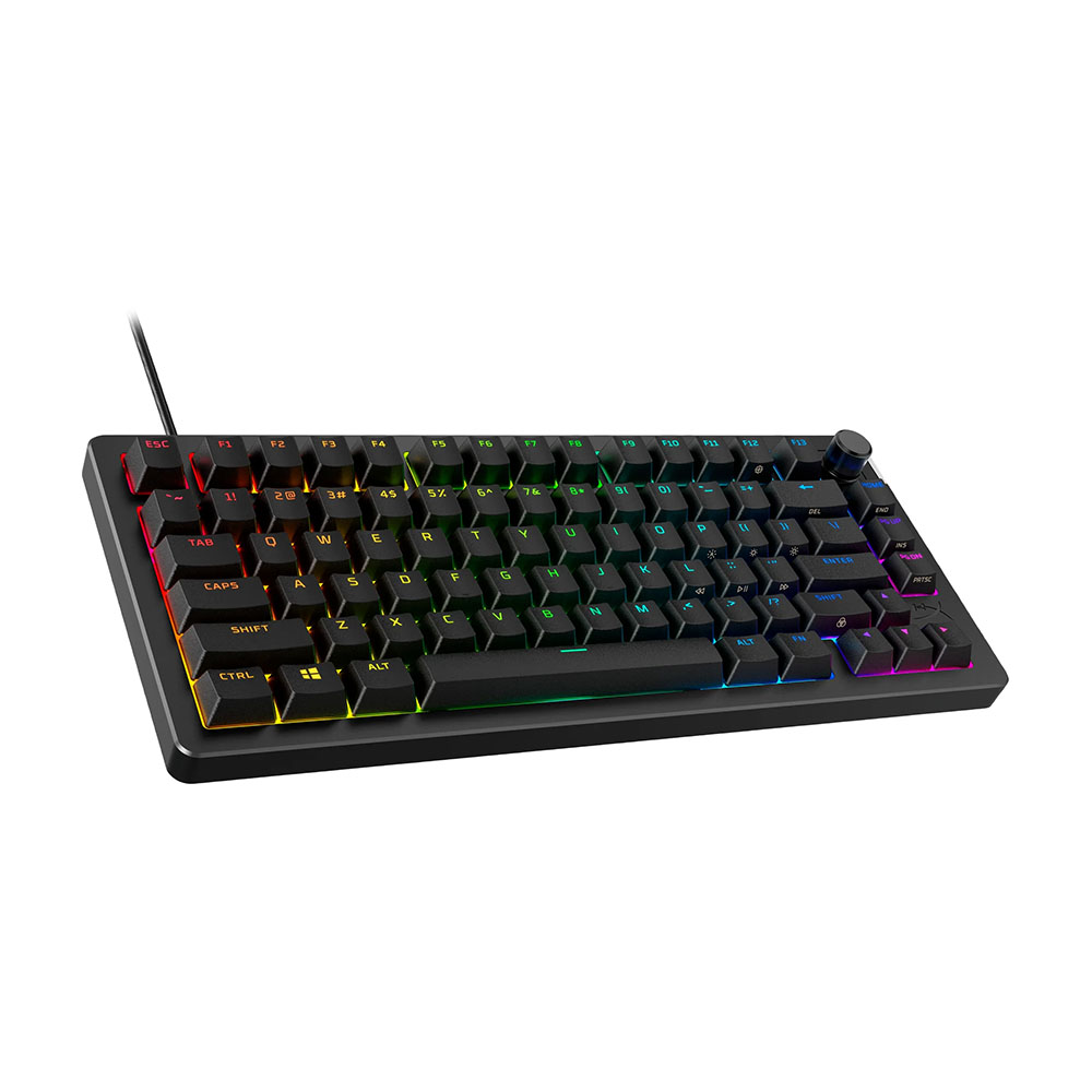 Игровая клавиатура HyperX Alloy Rise 75, черный, английская раскладка –  купить из-за границы через сервис «CDEK.Shopping»